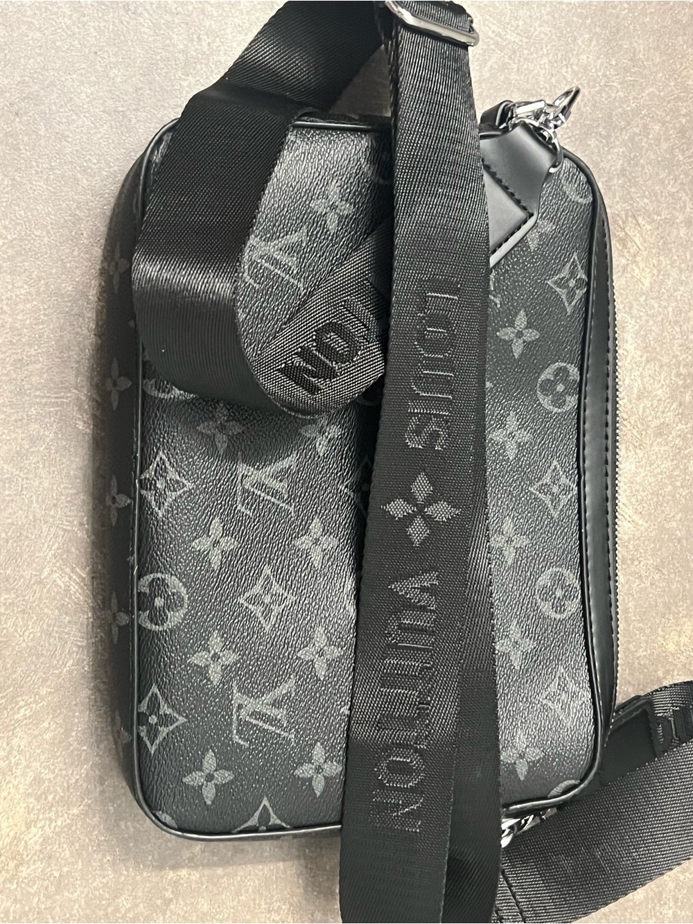 Black Generic Crossbody Bag